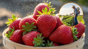 Las fresas que llegan a los supermercados europeos acumulan pesticidas que la UE debería haber retirado del mercado hace años