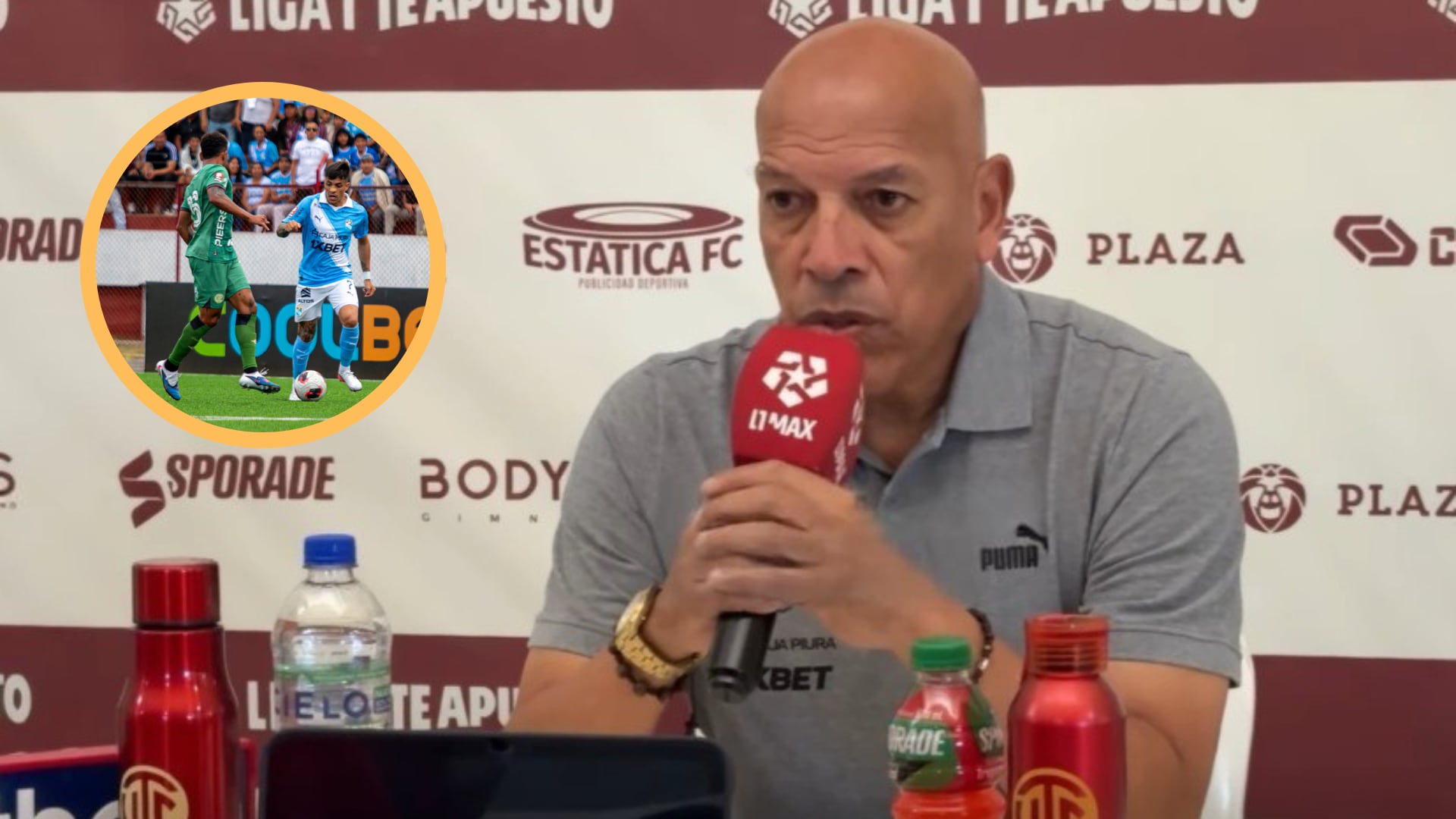 Roberto Mosquera pidió mesura pese a gran presente de Sporting Cristal, nuevo líder del Torneo Clausura: “No vamos a celebrar nada”
