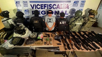 Cayó líder de “Los Medina”, nueva célula narco en Ocotlán de Morelos, Oaxaca: le incautaron granadas, drogas y armas