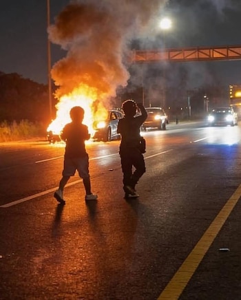 Arrancones choque Yucatán incendio