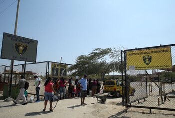 Vista de los exteriores del