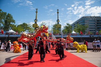 El dragón, símbolo de sabiduría, cultura y riqueza, es uno de los grandes protagonistas de las celebraciones
