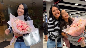 Tula Rodríguez y su emotivo reencuentro con Valentina tras dos meses estudiando en Nueva York: “Corazón a mil”