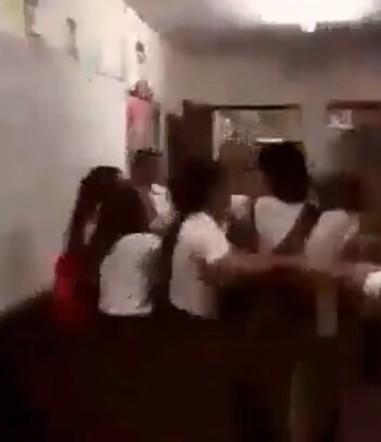 Así fue el momento en