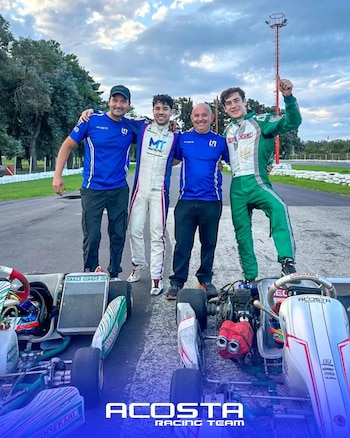 Franco Colapinto en Zárate