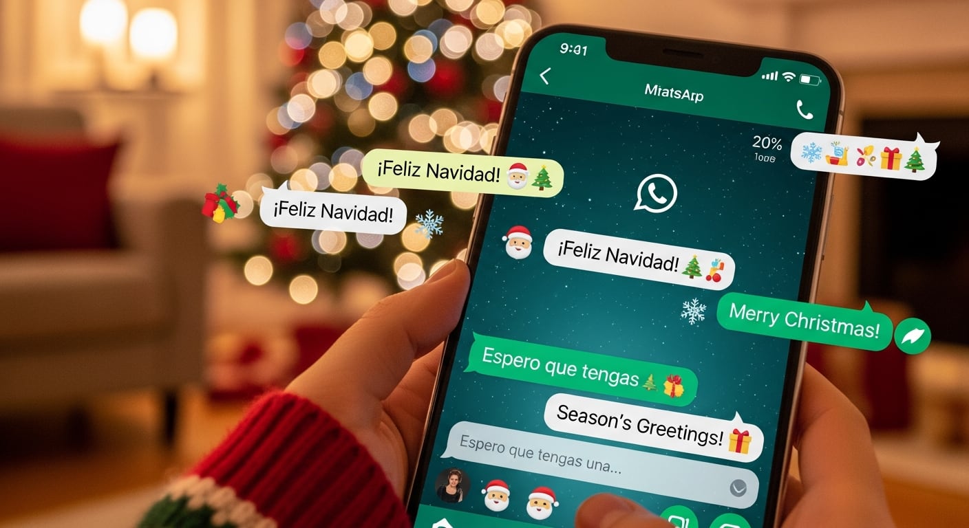 Cada frase seleccionada para Navidad puede convertirse en el mensaje perfecto para alegrar y unir a familiares y amigos (Imagen Ilustrativa Infobae)