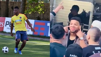 Video: Frank Fabra desató polémica