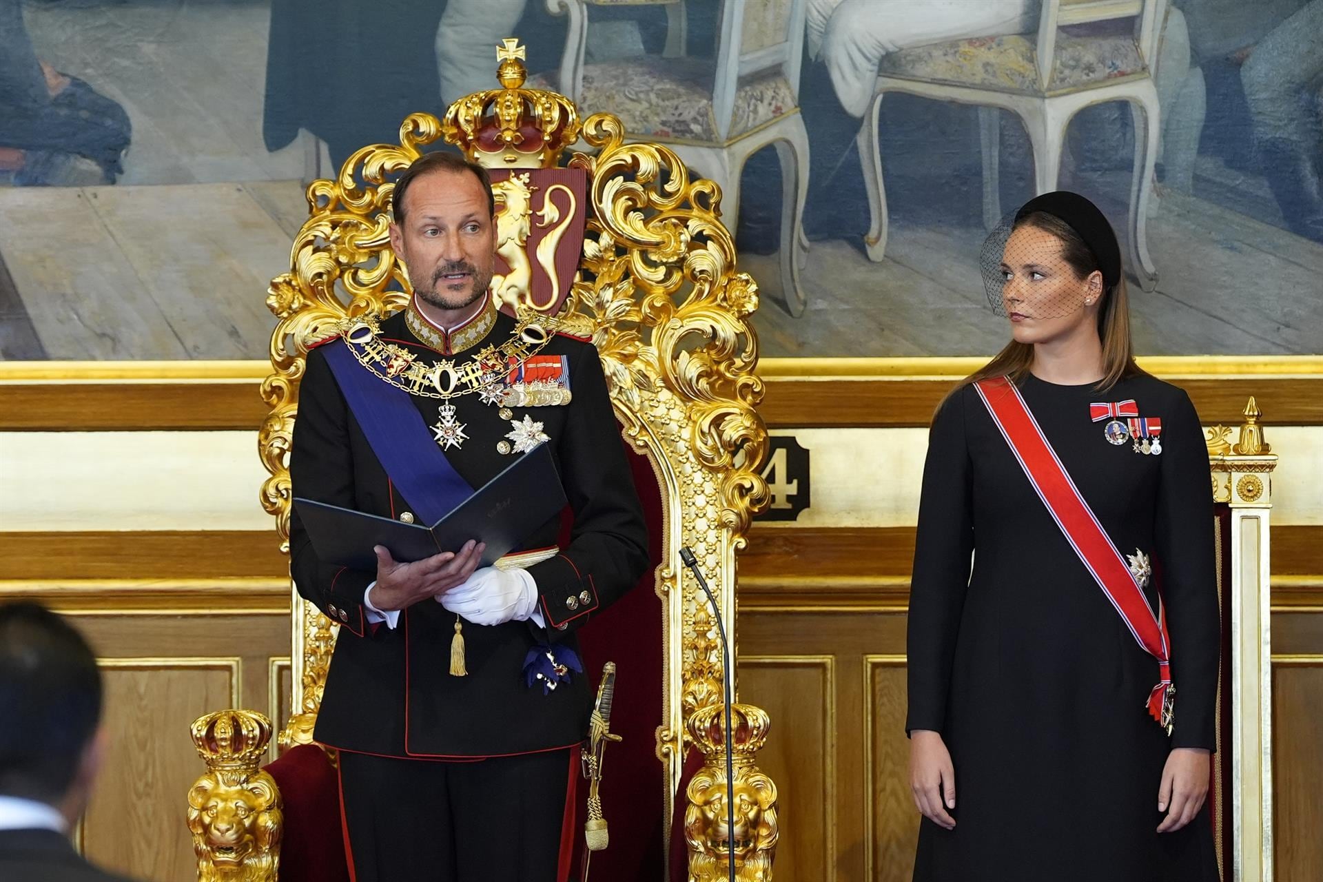 El juramento de Haakon VIII. (Europa Press)