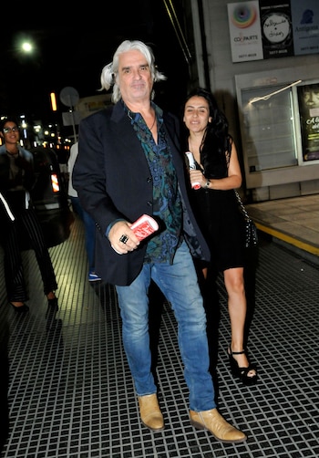 Pettinato y su novia, Lucía,