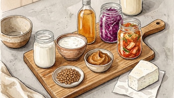 8 superalimentos probióticos que una nutricionista recomienda para reforzar el intestino
