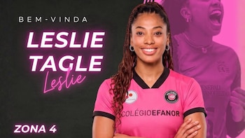 Leslie Leyva seguirá en Portugal: fichó por un nuevo club y disputará su cuarta temporada consecutiva