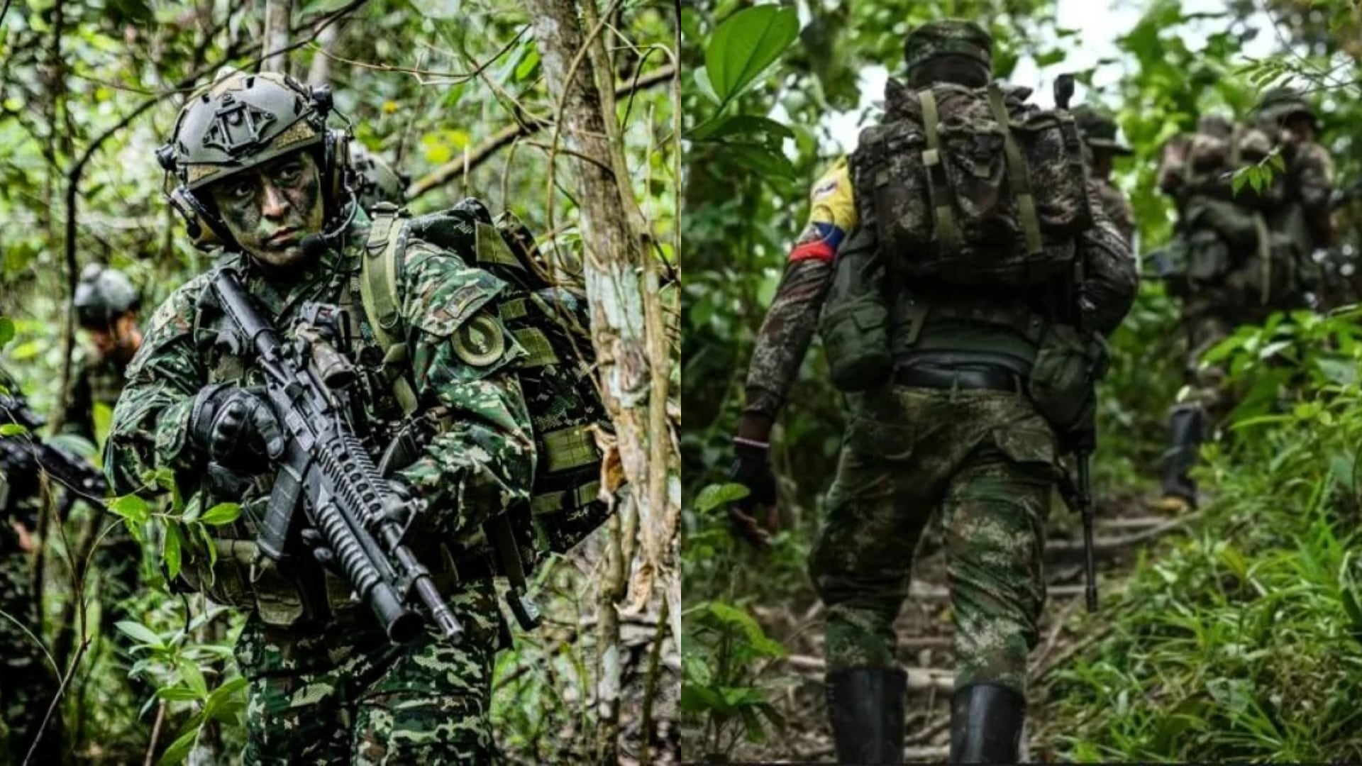 El Ejército Nacional denunció que integrantes de la estructura Carlos Patiño sustrajeron el cuerpo del soldado Idel José Torres Herrera en El Tambo, Cauca - crédito composición fotográfica