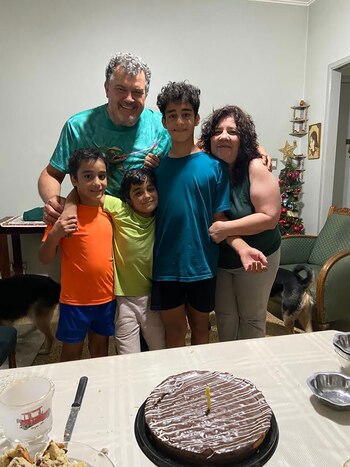 El festejo de cumpleaños de