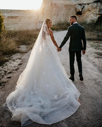 Edurne y David de Gea