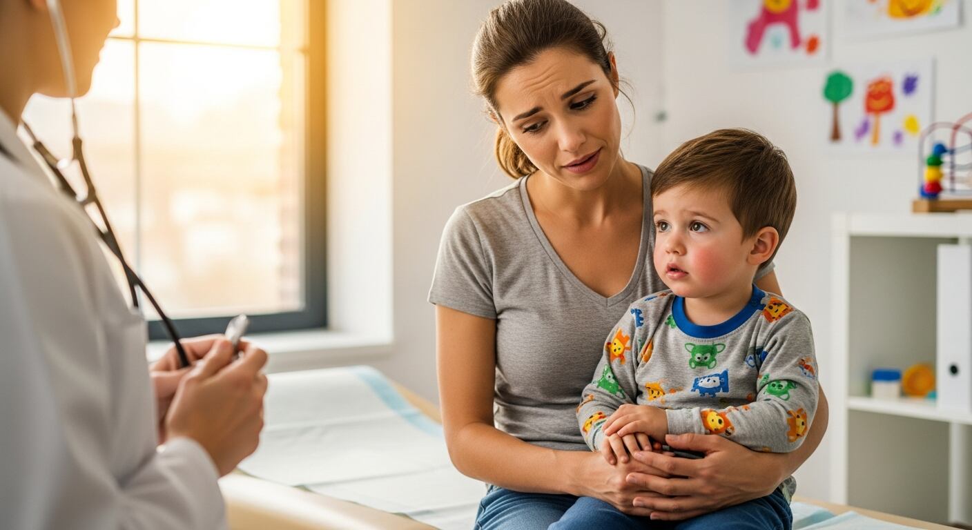 El aumento de casos de tos convulsa en el país encendió una alerta sanitaria, especialmente por el impacto en bebés y niños menores de un año (Imagen Ilustrativa Infobae)