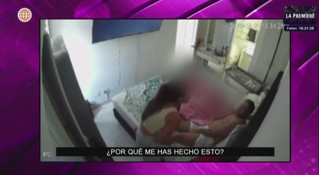 Samahara Lobatón muestra el video de cómo le increpó a Bryan Torres una infidelidad: “¿Por qué me has hecho esto?”