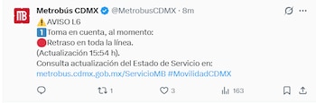 Línea 6 del Metrobús de