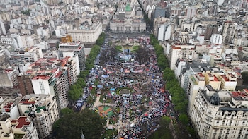 5° Marcha Federal Universitaria - Congreso - Drone