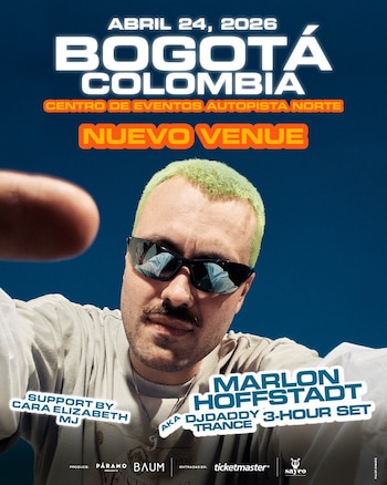 La productora responsable anunció cambio de escenario par el show de Hoffstadt, a pocos días de su realización - crédito Páramo Presenta