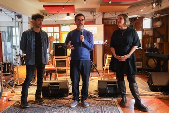 Enrique Avogradro encabezó el lanzamiento