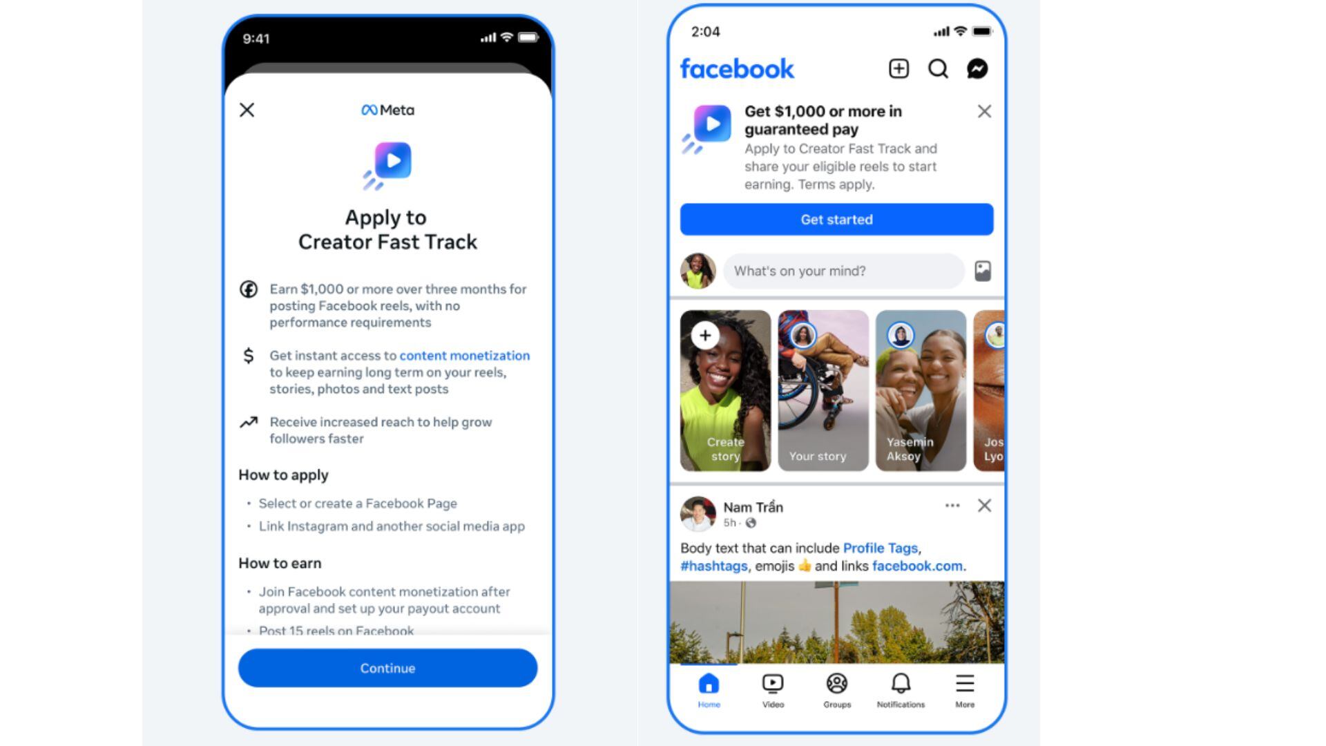 Los interesados pueden inscribirse desde el Panel de control profesional en la app móvil de Facebook. (Facebook)