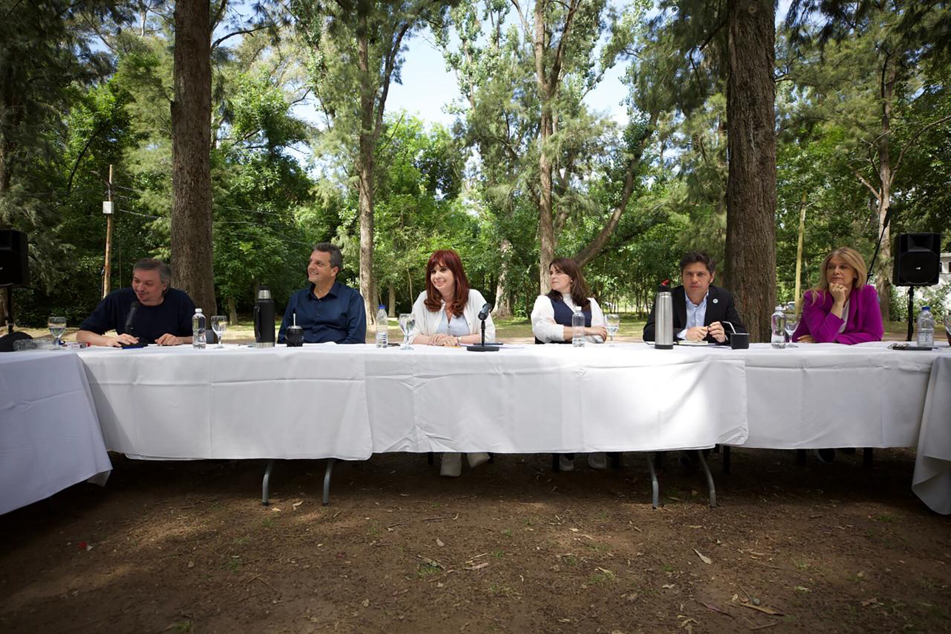 La reunión del PJ bonaerense que tuvo a Cristina Kirchner, Sergio Massa y Axel Kicillof como principales protagonistas no desarticuló la interna del espacio