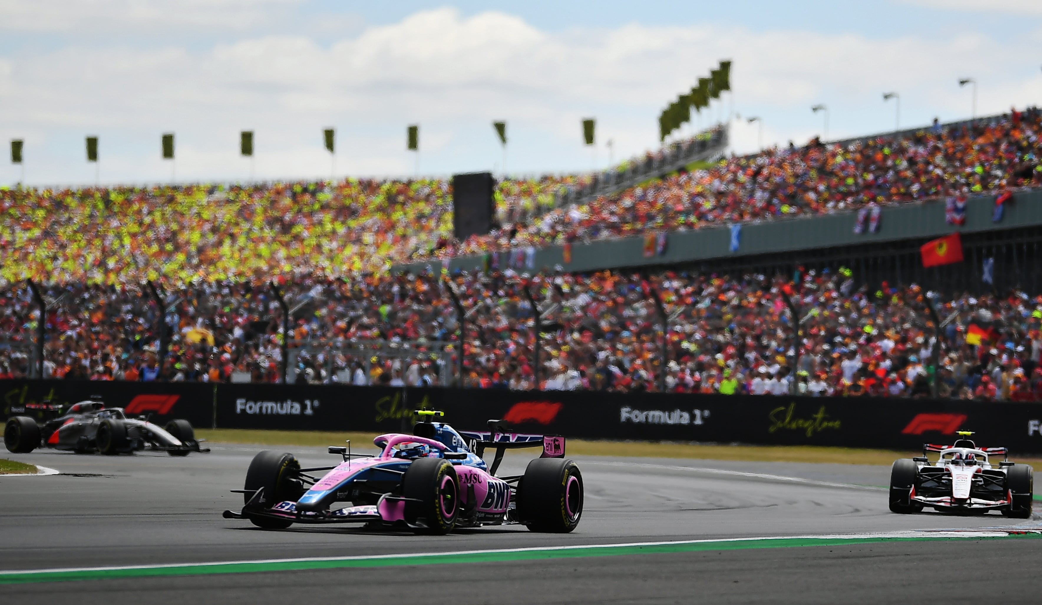 Franco hizo una remontada de diez puestos en Silverstone (Prensa Alpine)