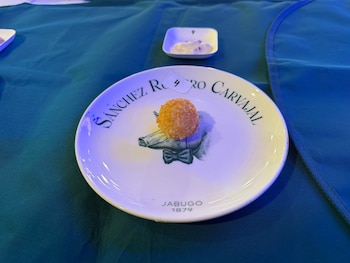 La croqueta del restaurante Salino