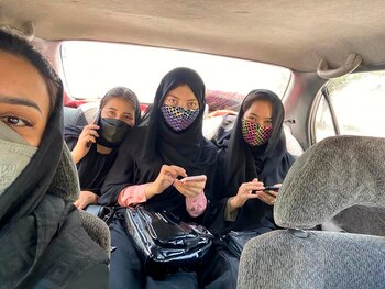 Fotografía facilitada por Nilofar Ayoubi,