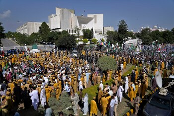 Simpatizantes de la Alianza Democrática