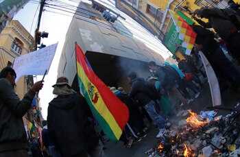 Los seguidores del ex presidente