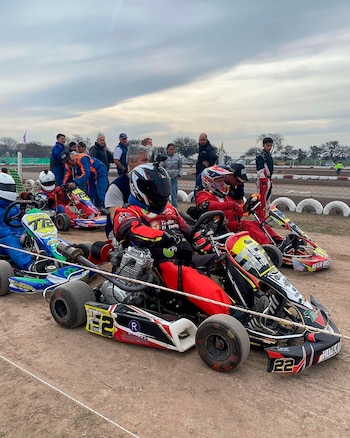 A punto de iniciar una