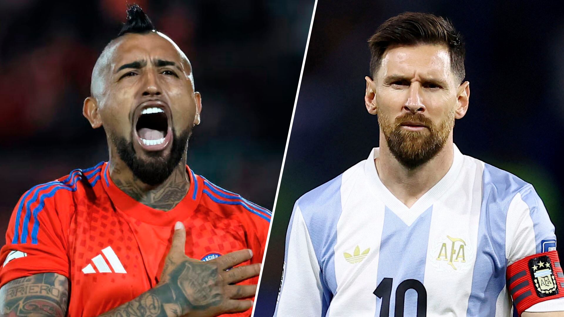 La selección de Chile recibirá a la de Argentina en Santiago