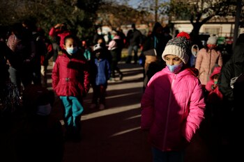 En tanto que en amarillo