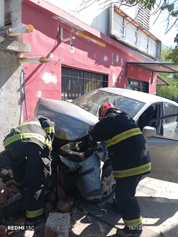 Un violento accidente en Córdoba