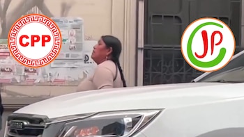 Brígida Curo de Juntos por el Perú utiliza camioneta de una dirigente de CPP, partido vinculado a Nicanor Boluarte