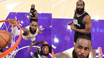 La reacción de James Harden