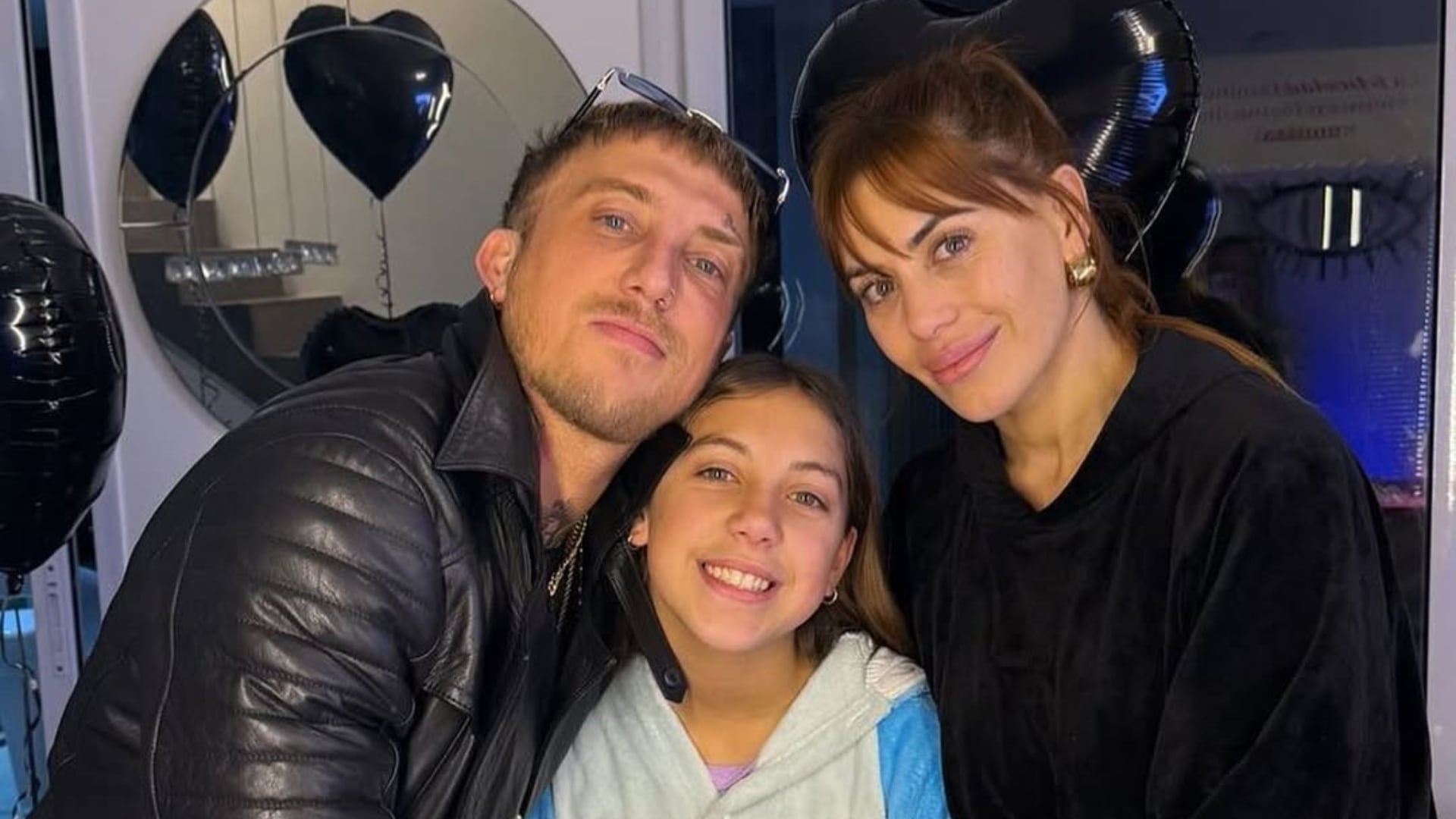 El festejo de cumpleaños de Alma, la hija de El Polaco y Valeria Aquino