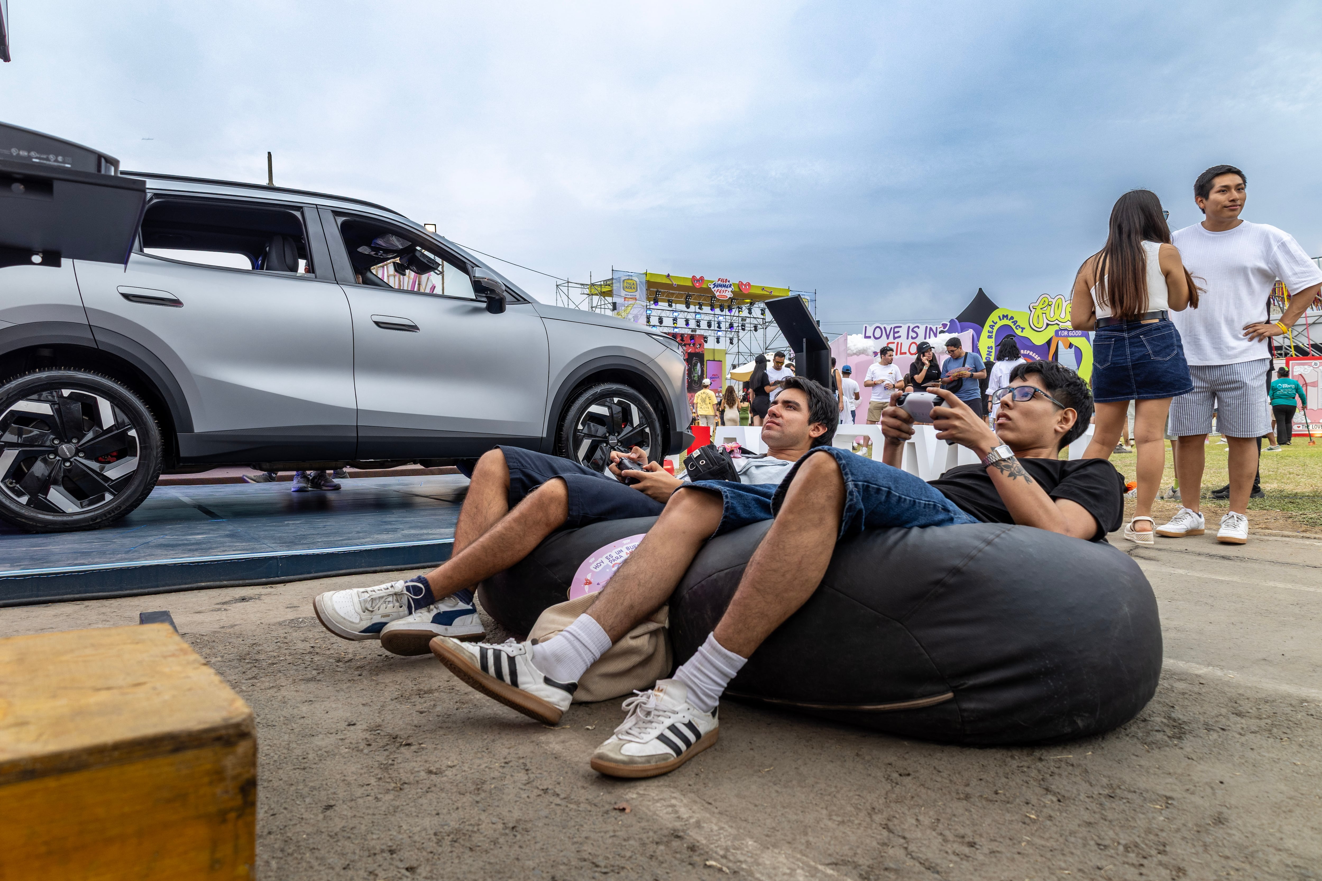 Omoda & Jaecoo en el Filo Summer Fest. Foto: Infobae Perú