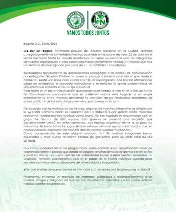 crédito @bogotaverdolagaoficial/IG