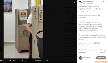 El material informativo distribuido en