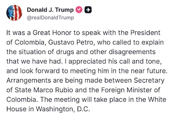 Donald Trump se refirió a