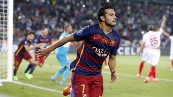 20/08/2015 Fútbol.- Pedro Rodríguez 'Pedrito' anuncia su retirada del fútbol a los 39 años.
El delantero español Pedro Rodríguez Ledesma, conocido futbolísticamente como 'Pedrito' en sus inicios, ha anunciado este miércoles su retirada como jugador profesional a los 39 años tras disputar 776 partidos en la élite y conquistar un palmarés de 25 títulos, coronado con el Mundial de 2010 y la Eurocopa de 2012 con la selección española y tres 'Champions' con el FC Barcelona.
DEPORTES GEORGIA BARCELONA CATALUÑA ESPAÑA EUROPA
FCB