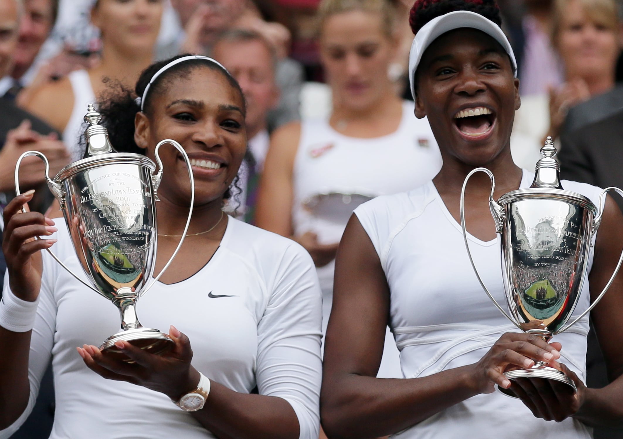 La familia Williams busca dejar el trabajo atrás para proteger el hogar como un espacio separado del tenis profesional (AP/Tim Ireland)