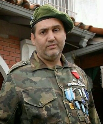 Altieri combatió en Malvinas en