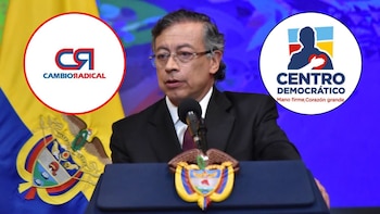 La oposición centró sus críticas en la política de Paz Total impulsada por el Gobierno de Gustavo Petro - crédito Senado de la República, Cambio Radical y Centro Democrático