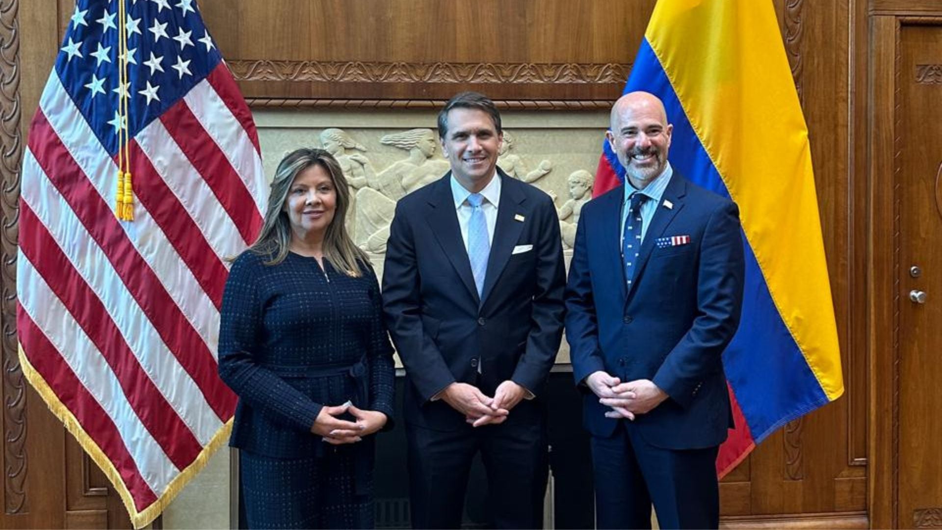 La fiscal general Luz Adriana Camargo Garzón consolida en Washington nuevas alianzas contra el crimen organizado - crédito Fiscalía