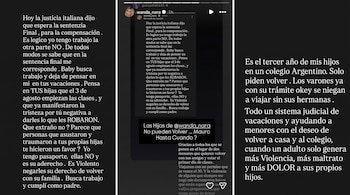 Wanda Nara respondió el contundente posteo de Mauro Icardi por el fallo de la justicia italiana: “Buscá trabajo”