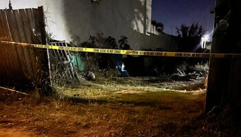 El cuerpo de la joven