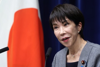 La primera ministra de Japón,